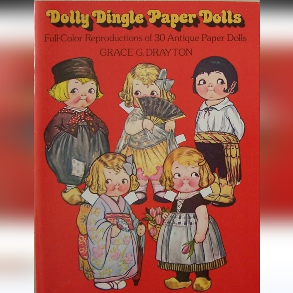 1978 Dolly Dingle Paper Dolls. Never used. Perfect condition